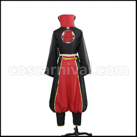 Laughing Under the Clouds Kumou Chuutarou Cosplay Costume coscarnival - Back View