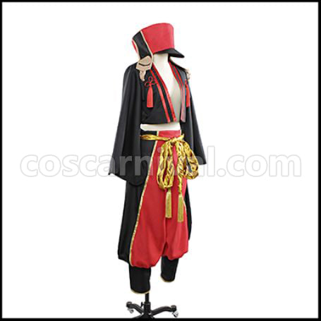 Laughing Under the Clouds Kumou Chuutarou Cosplay Costume coscarnival - Detail Close-up