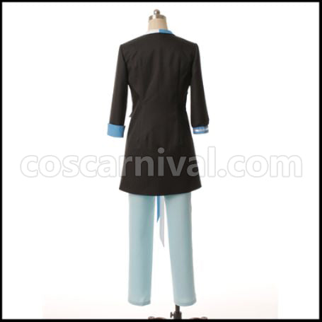 Tsukiuta. Six Gravity May Satsuki Aoi Cosplay Costume coscarnival - Back View