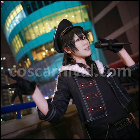 Ensemble Stars! UNDEAD Rei Sakuma Cosplay Costume coscarnival - Front View