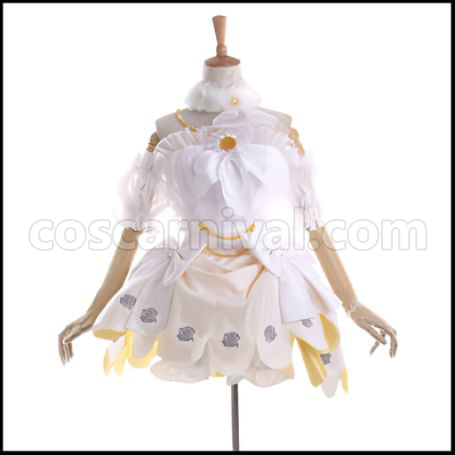 Love Live! School Festival Wedding Dress Edition SR After Awakening Nico Yazawa Cosplay Costume coscarnival - Front View