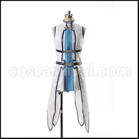 Sword Art Online II Caliber Asuna / Yuuki Asuna Cosplay Costume coscarnival - Front View