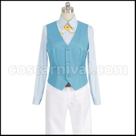 Ensemble Stars! Leo Tsukinaga 3rd Anniversary Cosplay Costume coscarnival - Collar Design