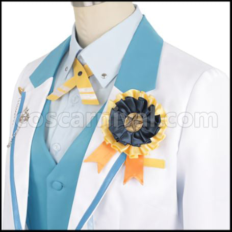 Ensemble Stars! Leo Tsukinaga 3rd Anniversary Cosplay Costume coscarnival - Material Texture