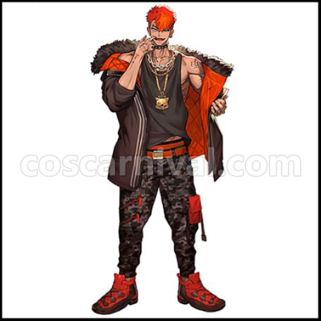 Paradox Live Gokuluck Tosa Ryouga Cosplay Costume coscarnival - Front View
