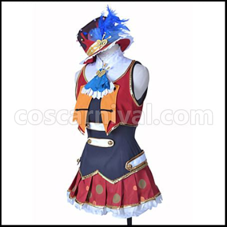 Love Live! School Idol Festival Valentine's Edition 2015 First Half Post-Awakening Eri Ayase Cosplay Costume coscarnival - Back View