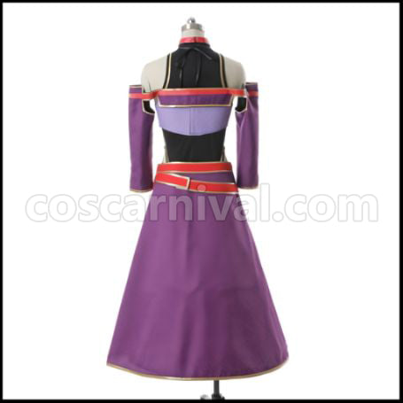 Sword Art Online II Mother's Rosario Yuuki / Konno Yuuki Cosplay Costume coscarnival - Back View