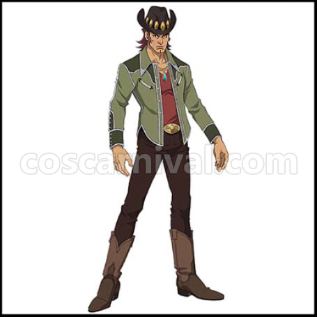TIGER & BUNNY 2 Pao-Lin Huang Cosplay Costume coscarnival - Front View