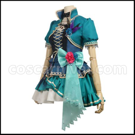 BanG Dream! Udagawa Ako Roselia 5th Single Opera of the Wasteland Cosplay Costume coscarnival - Side Profile