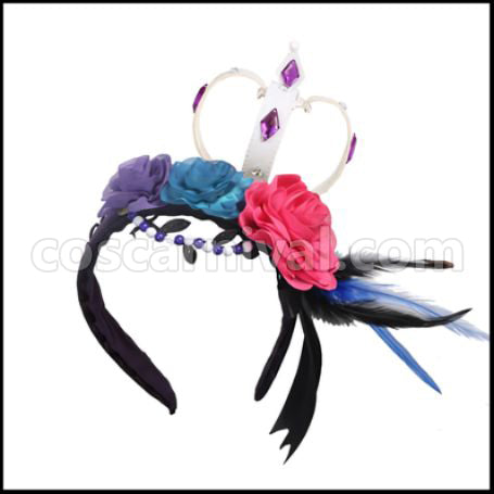 BanG Dream! Udagawa Ako Roselia 5th Single Opera of the Wasteland Cosplay Costume coscarnival - Material Texture