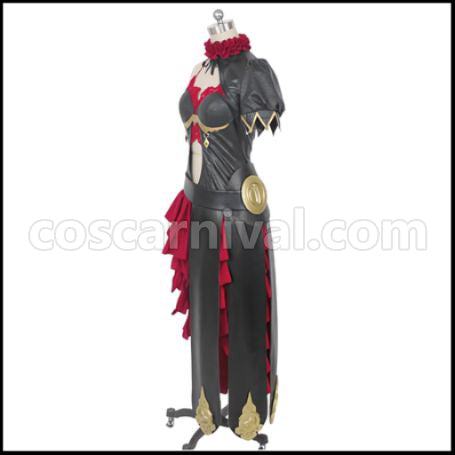 SINoALICE Depravity Cinderella Cosplay Costume coscarnival - Side Profile