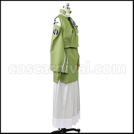 Touken Ranbu Ootachi Swordsman Ishikirimaru Cosplay Costume VER2 coscarnival - Back View