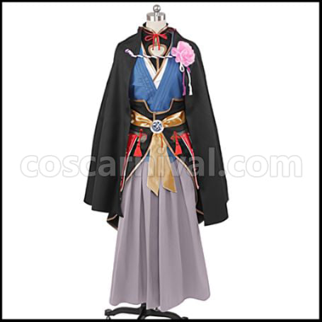 Touken Ranbu Uchigatana Swordsman Kasen Kanesada Cosplay Costume coscarnival - Front View