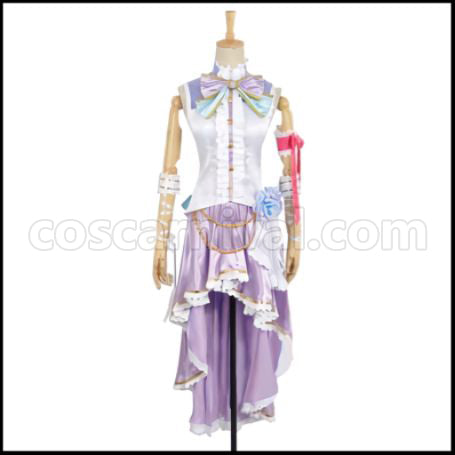 Love Live! School Idol Festival White Day Edition UR Maki Nishikino Cosplay Costume coscarnival - Front View