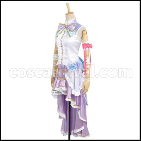 Love Live! School Idol Festival White Day Edition UR Maki Nishikino Cosplay Costume coscarnival - Back View