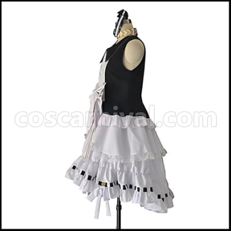 Tsukiuta. Goddess Candidate Seleas November Tendouin Tsubaki Cosplay Costume coscarnival - Back View