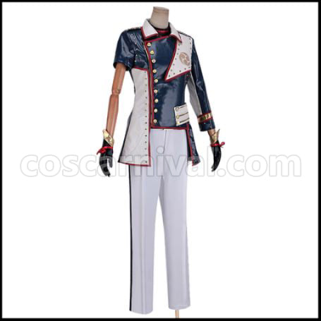 Touken Ranbu Musical Part 2 Bakumatsu Tenroden Horikawa Kunihiro Cosplay Costume coscarnival - Back View