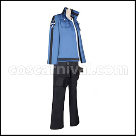 World Trigger Yuichi Jin Cosplay Costume coscarnival - Back View