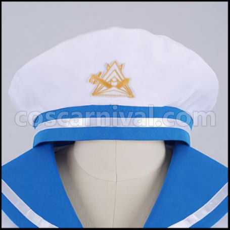 Free! Bessatsu spoon.2Di Rin Matsuoka Sailor Suit Cosplay Costume coscarnival - Side Profile