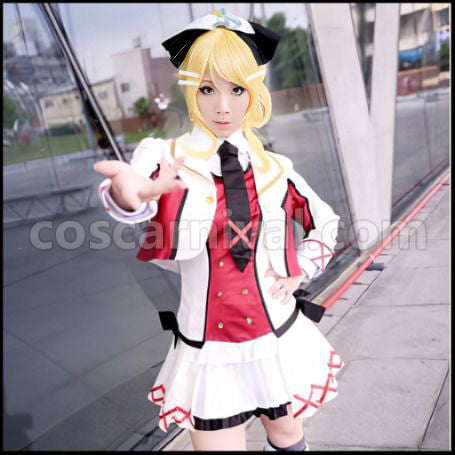 Love Live! 2nd Season That is Our Miracle Eri Ayase Cosplay Costume coscarnival - Front View