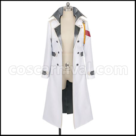 DARLING in the FRANXX CODE:002 Zero Two Cosplay Costume with Coat and Hat coscarnival - Front View