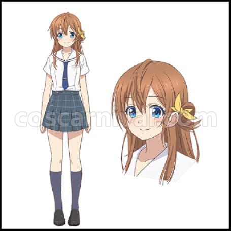 Charlotte Tomori Nao Cosplay Costume coscarnival - Side Profile