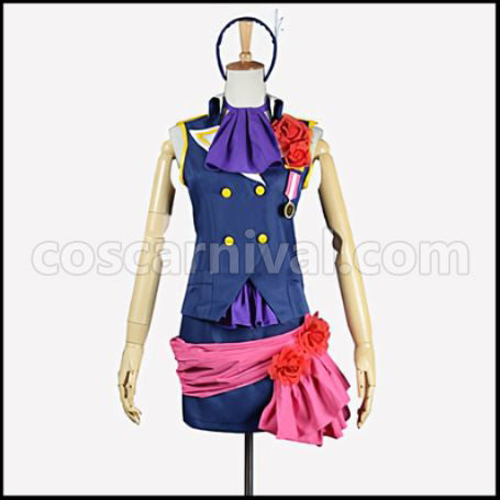 Love Live! Shocking Party Fuli A-RISE Erena Todo UTX Academy Cosplay Costume coscarnival - Front View