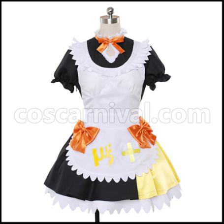 Love Live! Maid Mogu Mogu Love in Approach! Hanayo Koizumi Cosplay Costume coscarnival - Front View