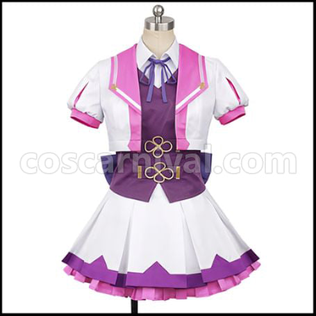 Uma Musume Pretty Derby Special Week Cosplay Costume coscarnival - Color and Pattern
