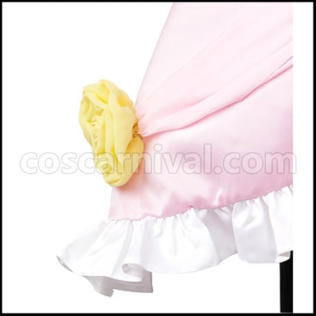 Love Live! The Movie Insert Song Single "Bokutachi wa Hitotsu no Hikari/Future " Rin Hoshizora Cosplay Costume coscarnival - Hem Detail