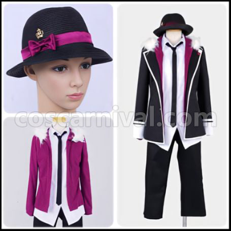 DIABOLIK LOVERS Raito Sakamaki Cosplay Costume Ver2 coscarnival - Front View
