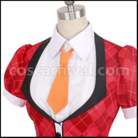 Zombieland Saga Saki Nikaido Cosplay Costume coscarnival - Collar Design