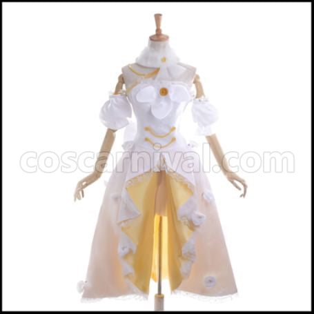 Love Live! School Festival Wedding Dress Edition SR After Awakening Hanayo Koizumi Cosplay Costume coscarnival - Front View