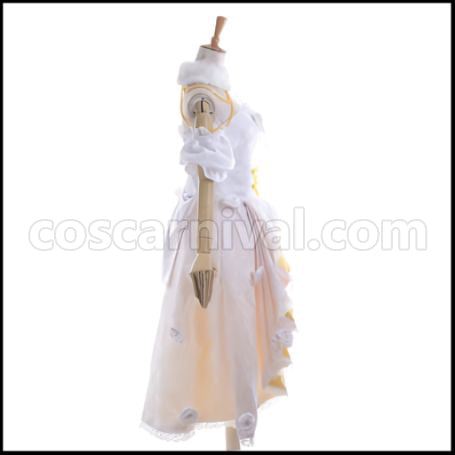 Love Live! School Festival Wedding Dress Edition SR After Awakening Hanayo Koizumi Cosplay Costume coscarnival - Back View