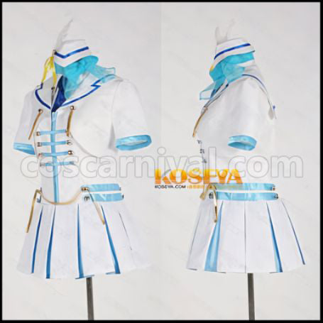 Love Live! Wonderful Rush Hanayo Koizumi Cosplay Costume coscarnival - Back View