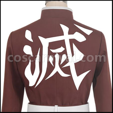 Demon Slayer: Kimetsu no Yaiba Anime Edition Tanjiro Kamado Cosplay Costume coscarnival - Pocket Design