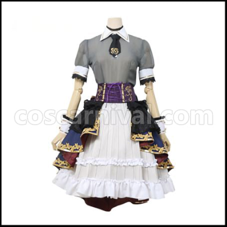 BanG Dream! 7th-LIVE Roselia Minato Yukina (Minato Yukina) Cosplay Costume coscarnival - Collar Design