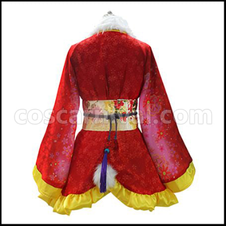Love Live! The School Idol Movie Honoka Kosaka Cosplay Costume coscarnival - Back View