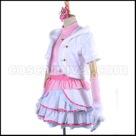 Love Live! Nico Yazawa Snow halation ¦Ì's Cosplay Costume coscarnival - Back View