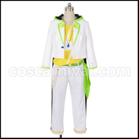 Ensemble Stars! Switch Tsumugi Aoba Cosplay Costume coscarnival - Front View
