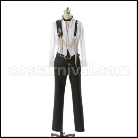 Tsukiuta. Procellarum November Shun Shimotsuki Cosplay Costume coscarnival - Collar Design