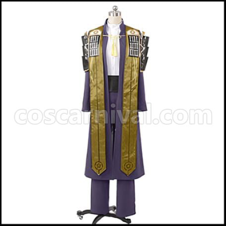Touken Ranbu Uchigatana Swordsman Heshikiri Hasebe Cosplay Costume coscarnival - Front View
