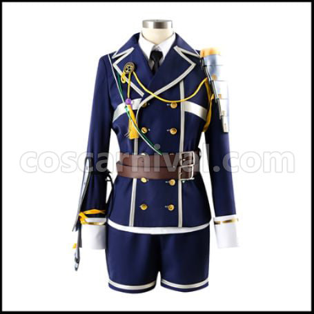 Touken Ranbu Tanto Mori Toshiro Cosplay Costume coscarnival - Front View