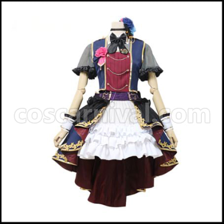 BanG Dream! 7th-LIVE Roselia Udagawa Ako (Udagawa Ako) Cosplay Costume coscarnival - Front View