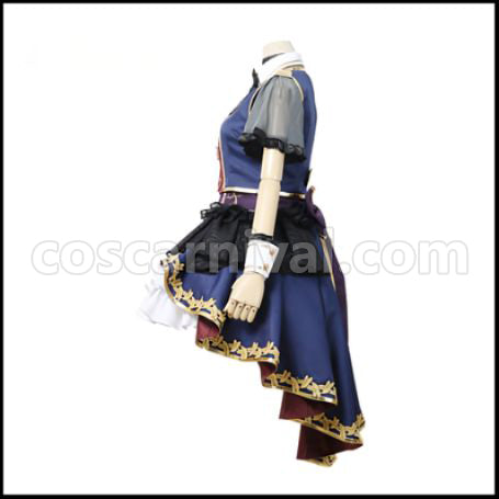 BanG Dream! 7th-LIVE Roselia Udagawa Ako (Udagawa Ako) Cosplay Costume coscarnival - Side Profile