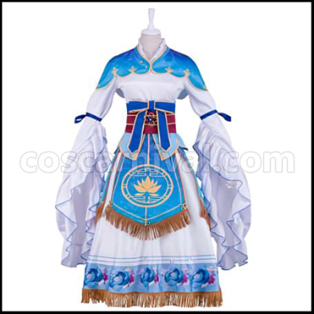 Love Live! School Idol Festival Seven Lucky Gods Edition Umi Sonoda Leave it to Me in Contests Cosplay Costume coscarnival - Front View