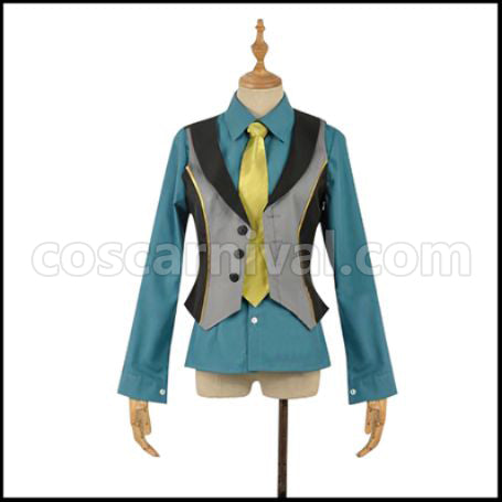 Ensemble Stars! Eve Hiyori Tomoe Cosplay Costume coscarnival - Detail Close-up