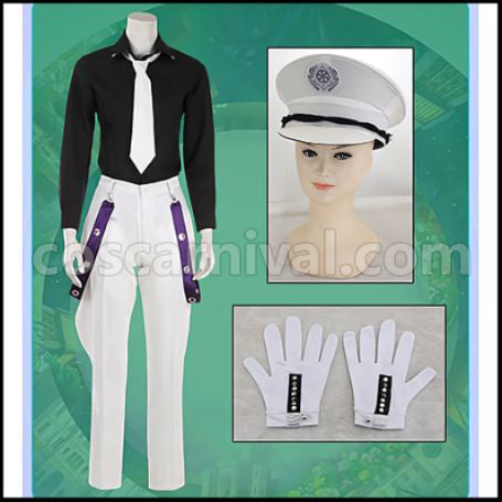 The Wizard's Promise Mahoyaku North Country Bradley Bain First Anniversary Cosplay Costume coscarnival - Collar Design