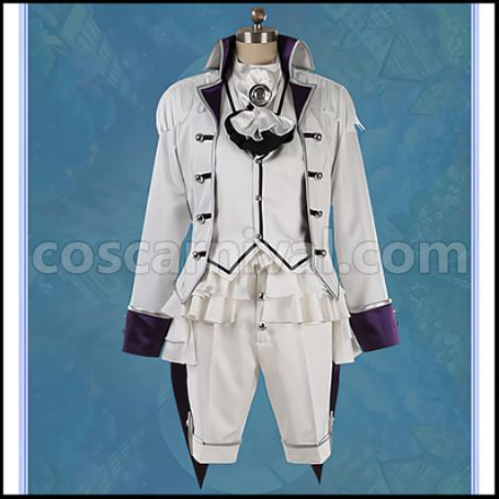 The Wizard's Promise Mahoyaku North Country White First Anniversary Cosplay Costume coscarnival - Front View