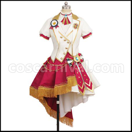 Uma Musume Pretty Derby Kitasan Black 1st Anniversary Cosplay Costume coscarnival - Front View